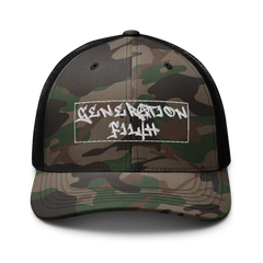 Logo Camouflage Trucker Hat