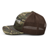 Image of Camouflage trucker hat that says Pedo lives dont matter