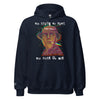 Image of Hunter S. Thompson "Too Weird To Live, Too Rare To Die" Graphic Hoodie - Gonzo Vibes